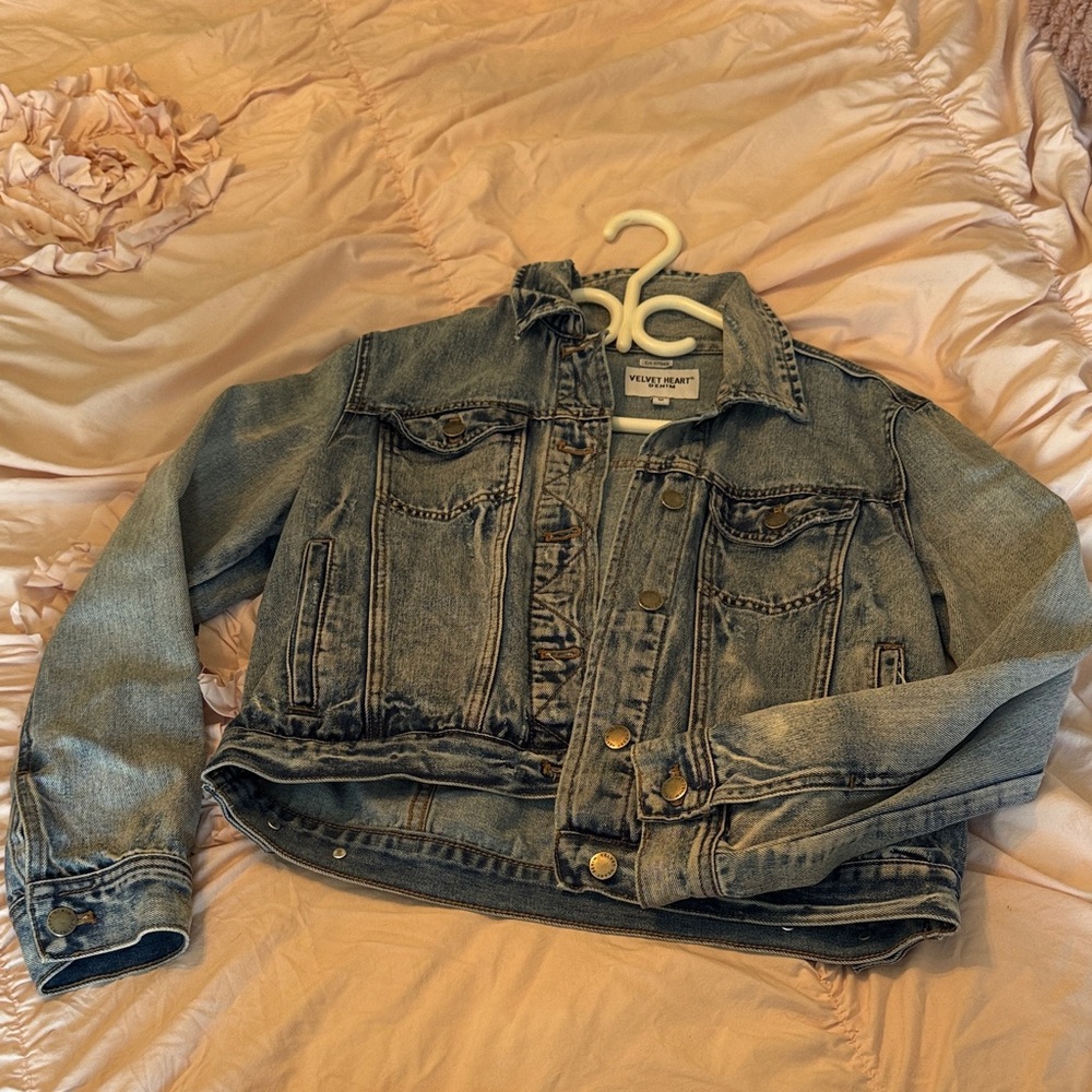 Velvet Heart Denim Blue Denim Jacket
